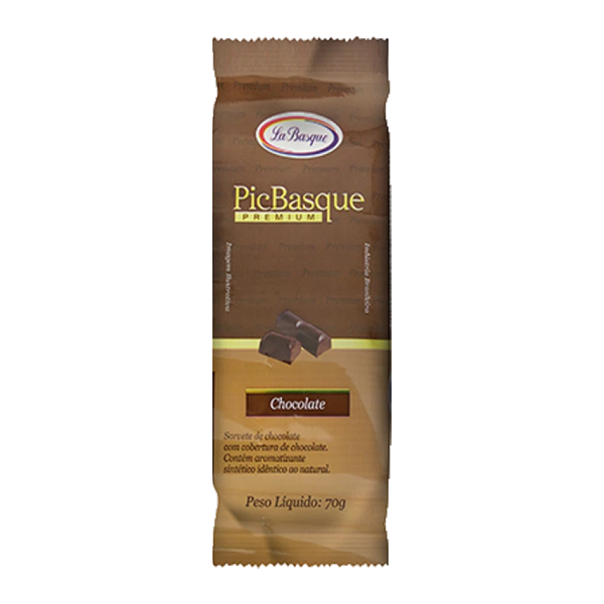 Picolé Premium Chocolate LA BASQUE 70g