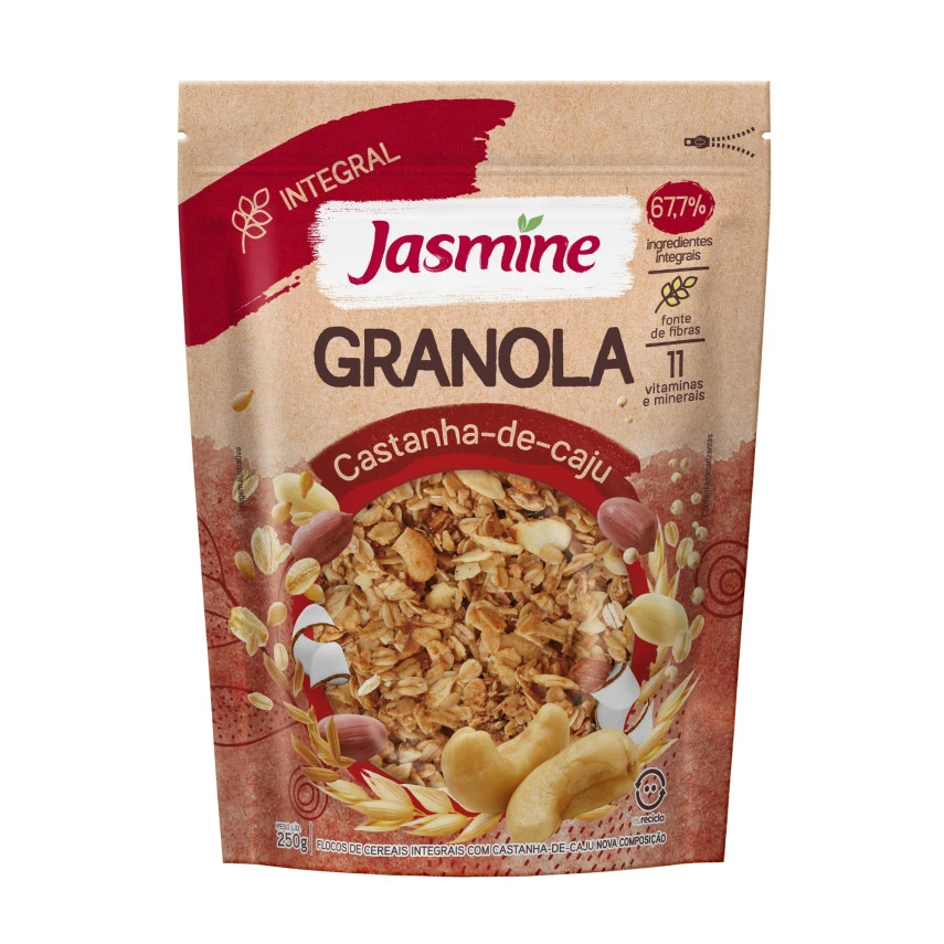 GRANOLA  JASMINE CASTANHA DE CAJU 250G