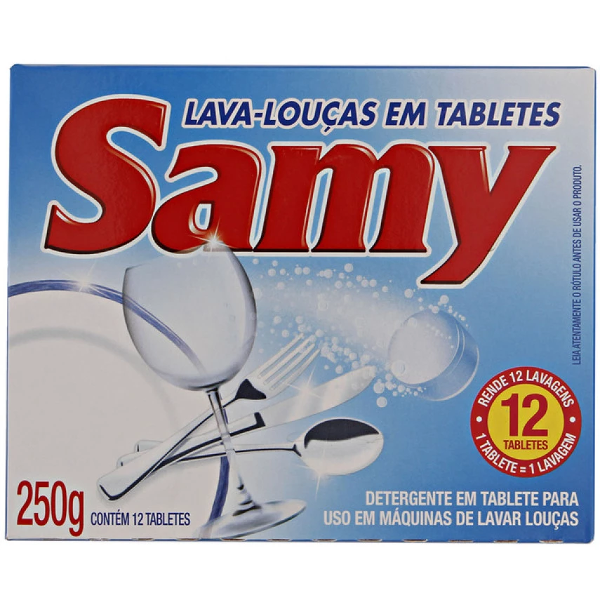 LAVA LOUCA SAMY PASTILHAS ESP 250G