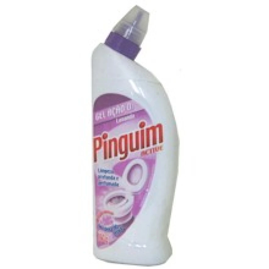 Limpador Gel Ação O2 PINGUIM Active Lavanda Limpeza Profunda e Perfumada 750ml