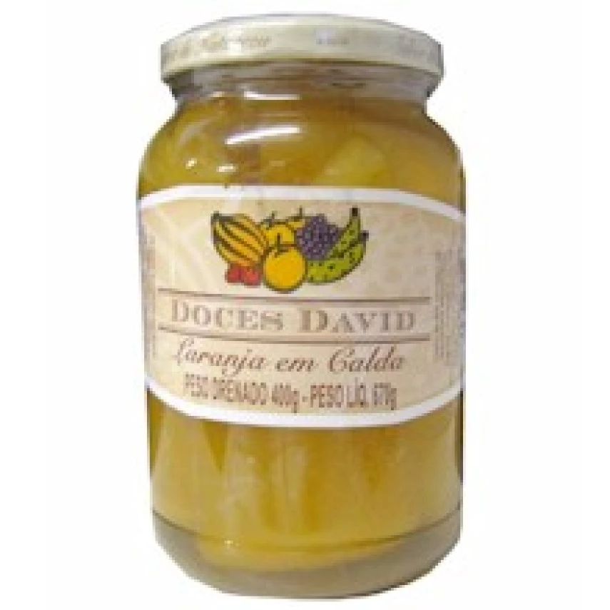 LARANJA CALDA 400G DAVID