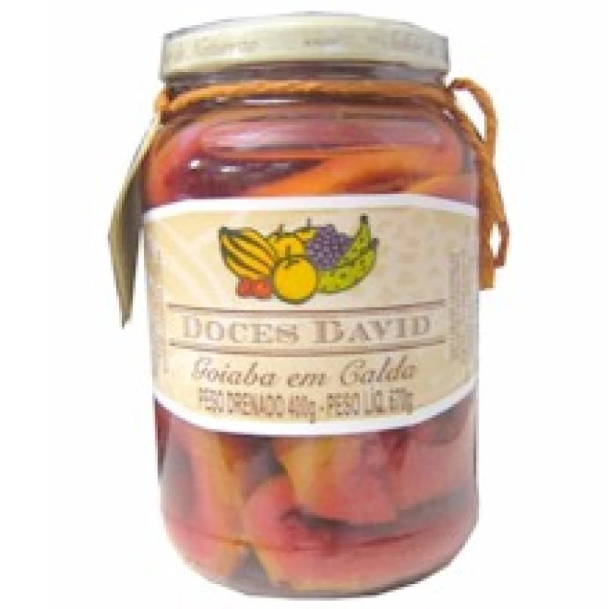 GOIABA CALDAS DOCES DAVID 400G