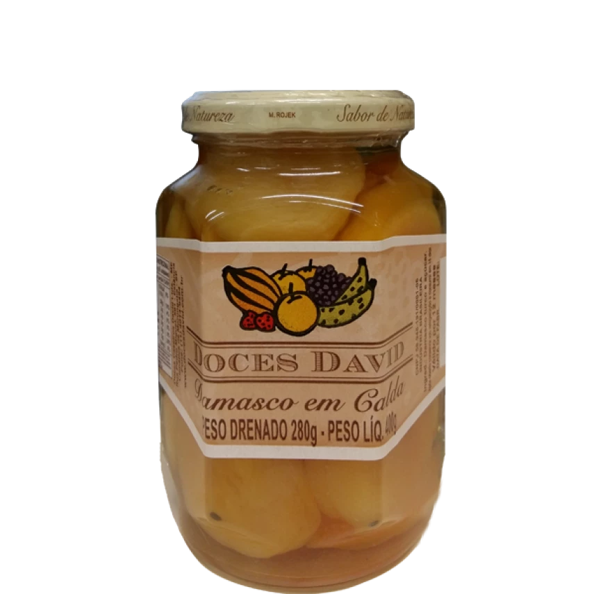 Damasco em Calda DOCES DAVID 280g