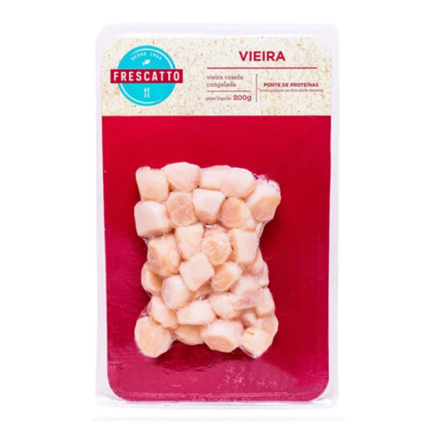 VIEIRA LIMPA VACUO PREMIUM FRESCATTO 200G