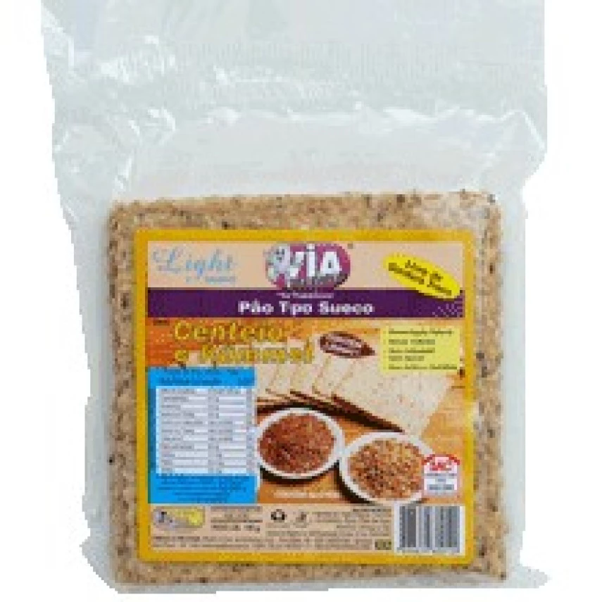 PAO SUECO V DELICIA CENTEIO LINHACA 180G