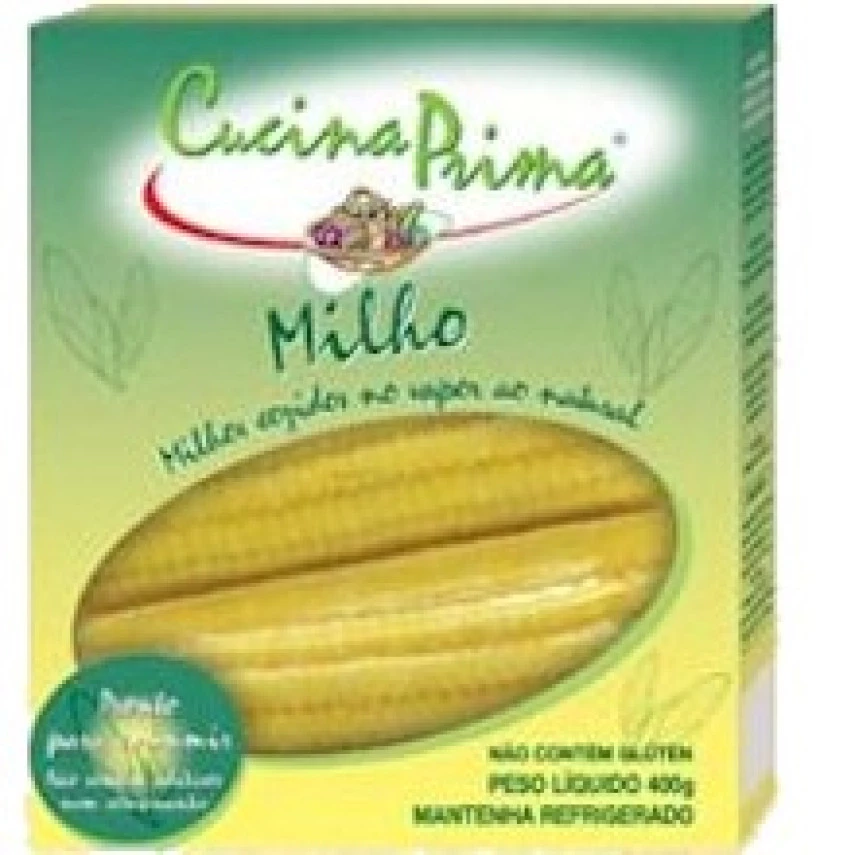 MILHO COZ NO VAPOR CUCINA PRIMA 400G