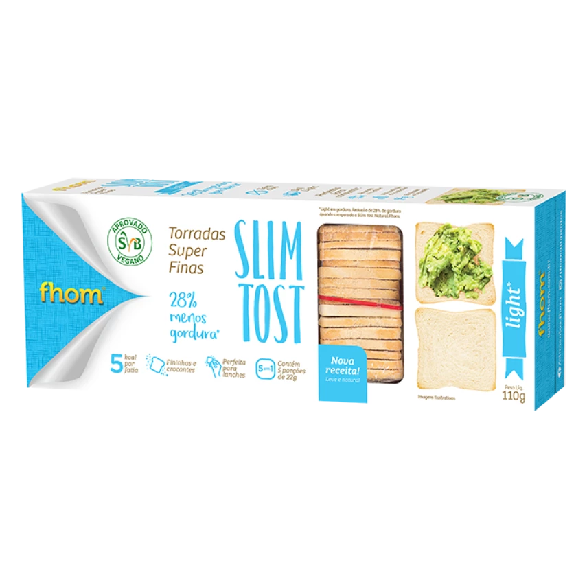 TORR FHOM SLIM TOST LIGHT 110G