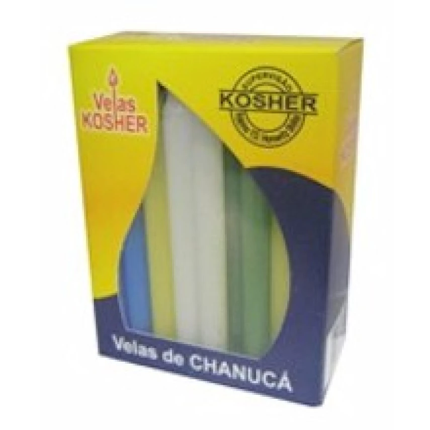 Vela de Chanucá KOSHER 44 Unid.