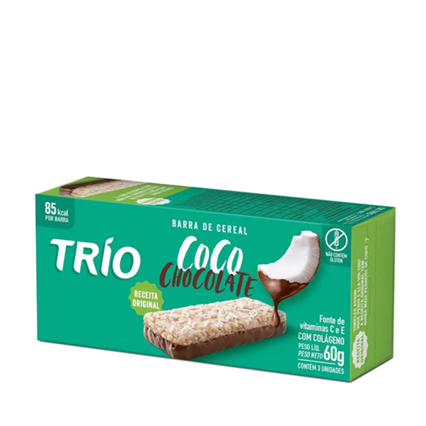 B CEREAL TRIO COCO CHOC 60G