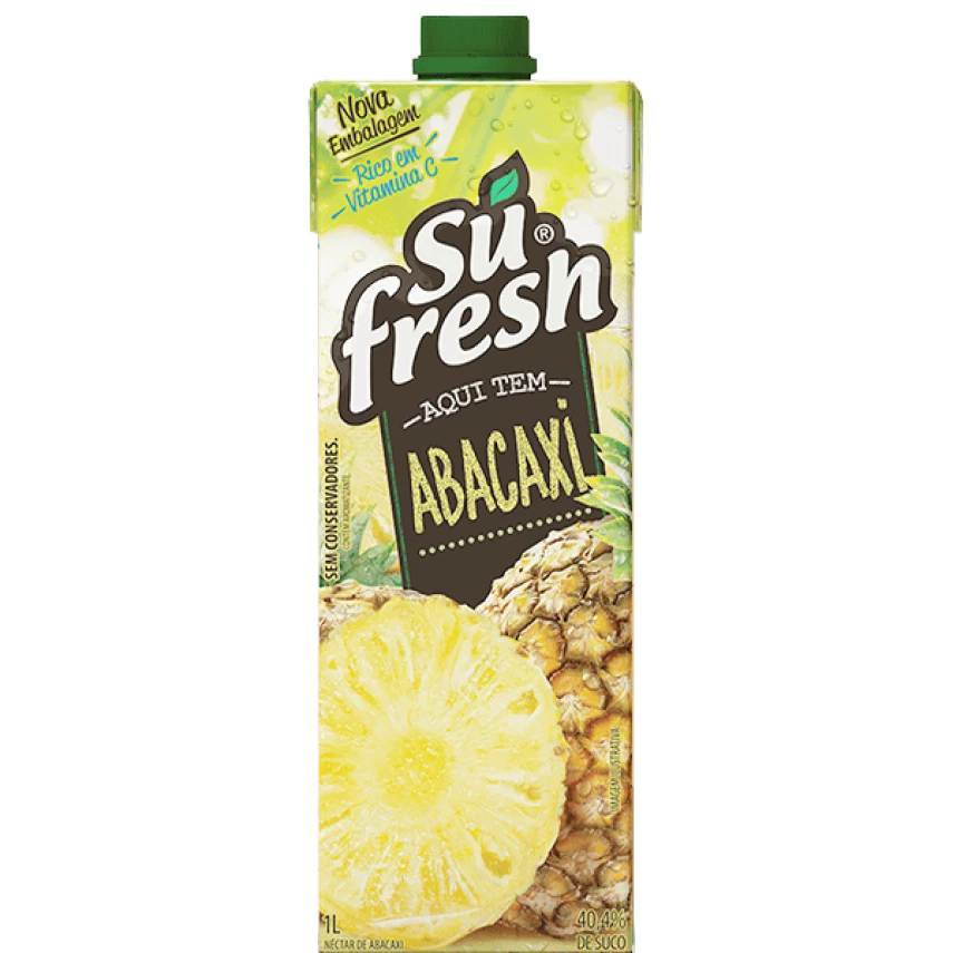 SUCO SUFRESH  ABACAXI 1L