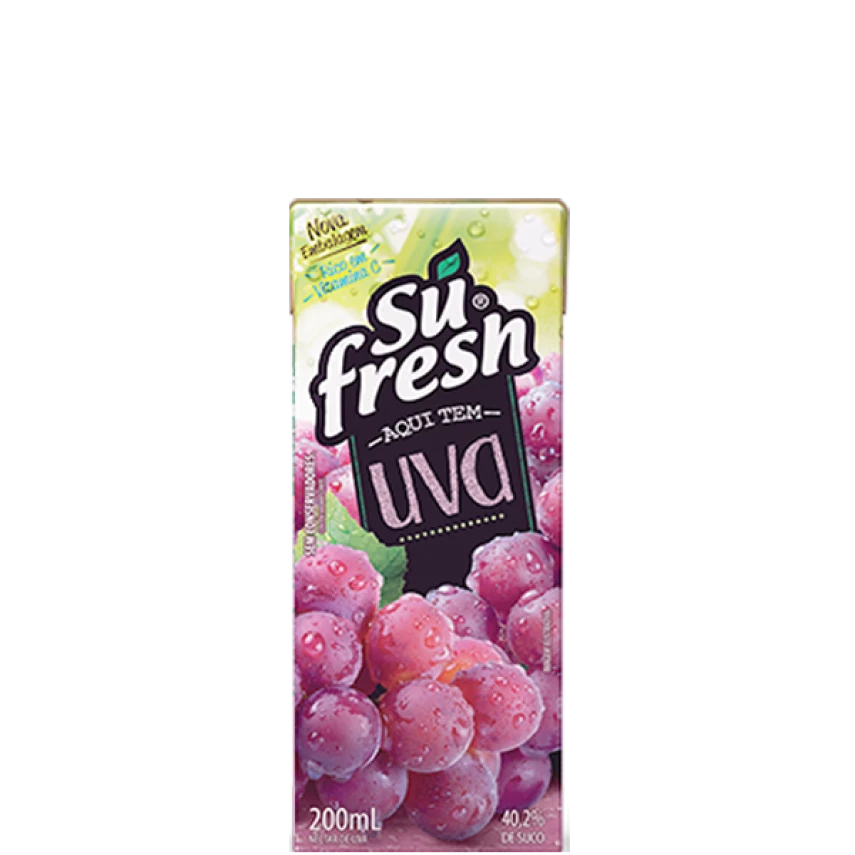 BEB DE FRUTA SUFRESH UVA 200ML 