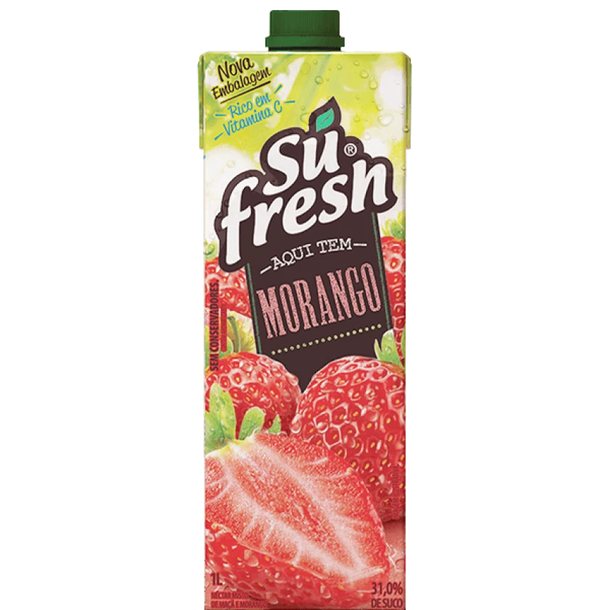 NECTAR SUFRESH  MORANGO 1L