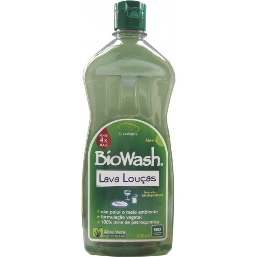 LAVA LOUCAS MENTA BIOWAS 650ML
