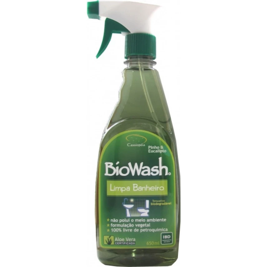 Limpa Banheiro Biodegradável Aparelho BIOWASH 650ml