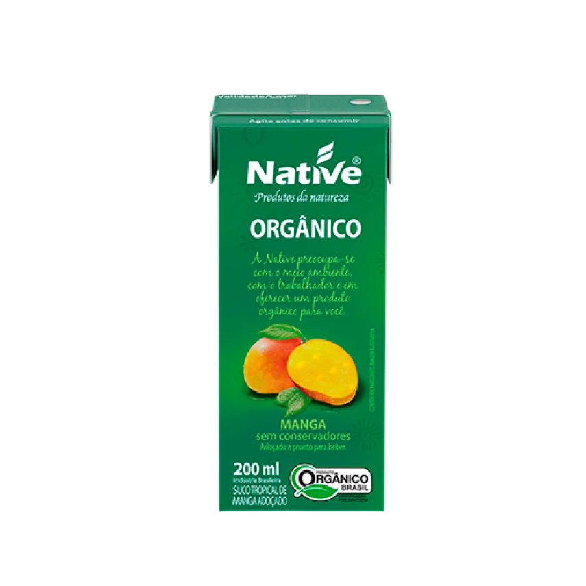 Suco de Manga Orgânico NATIVE 200ml