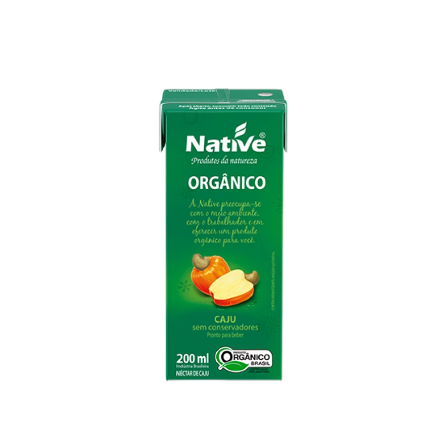 NECTAR CAJU ORGANICO NATIVE 200ML