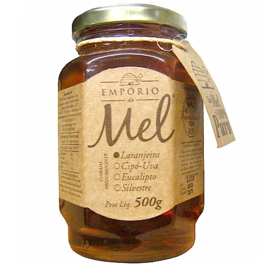 Mel Flor de Laranjeira EMPORIO DO MEL 450g