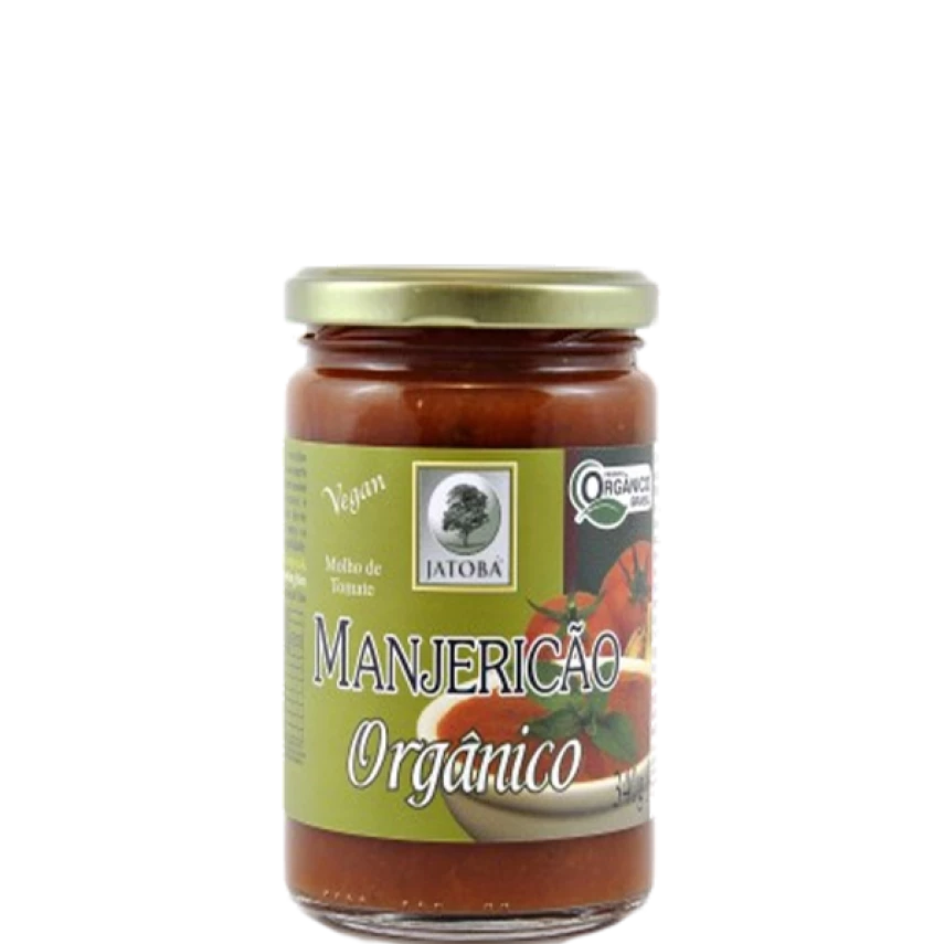 MOLHO TOM ORG JATOBA MANJERICAO 340G