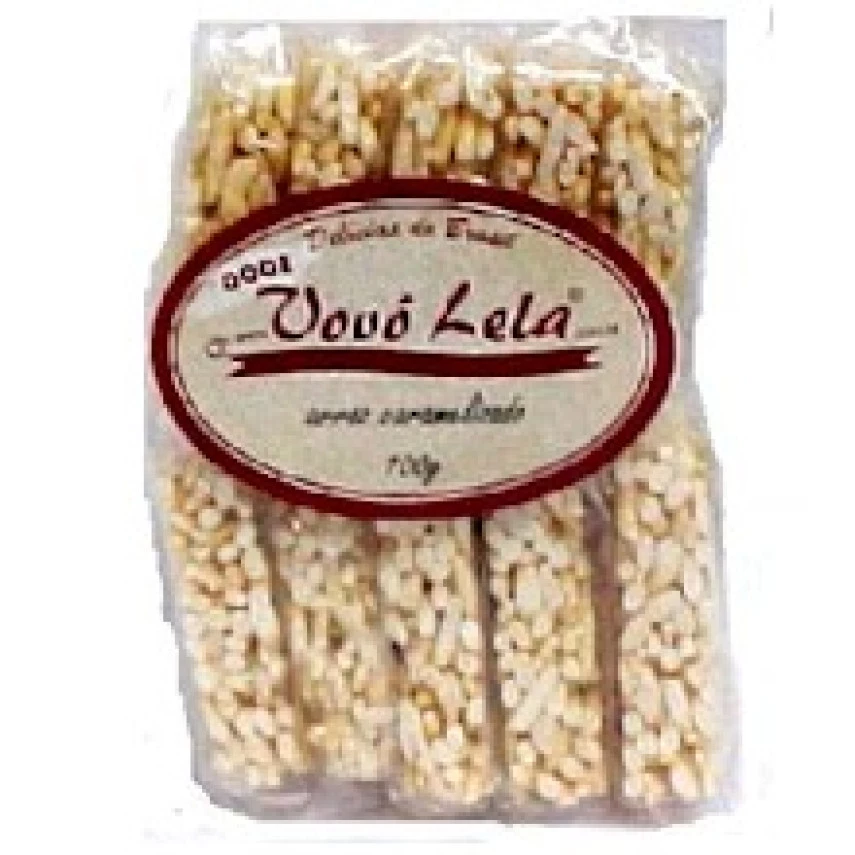 BISC ARROZ CARAM VOVO LELA 100G