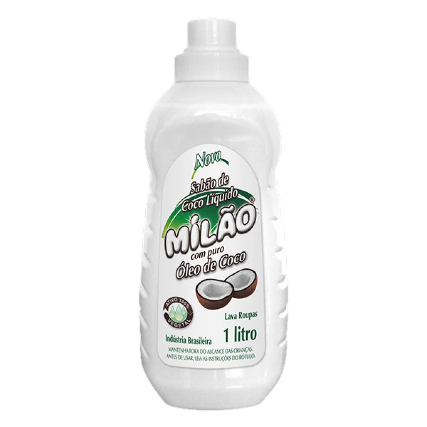 LAVA ROUPA LIQ COCO MILAO 1L