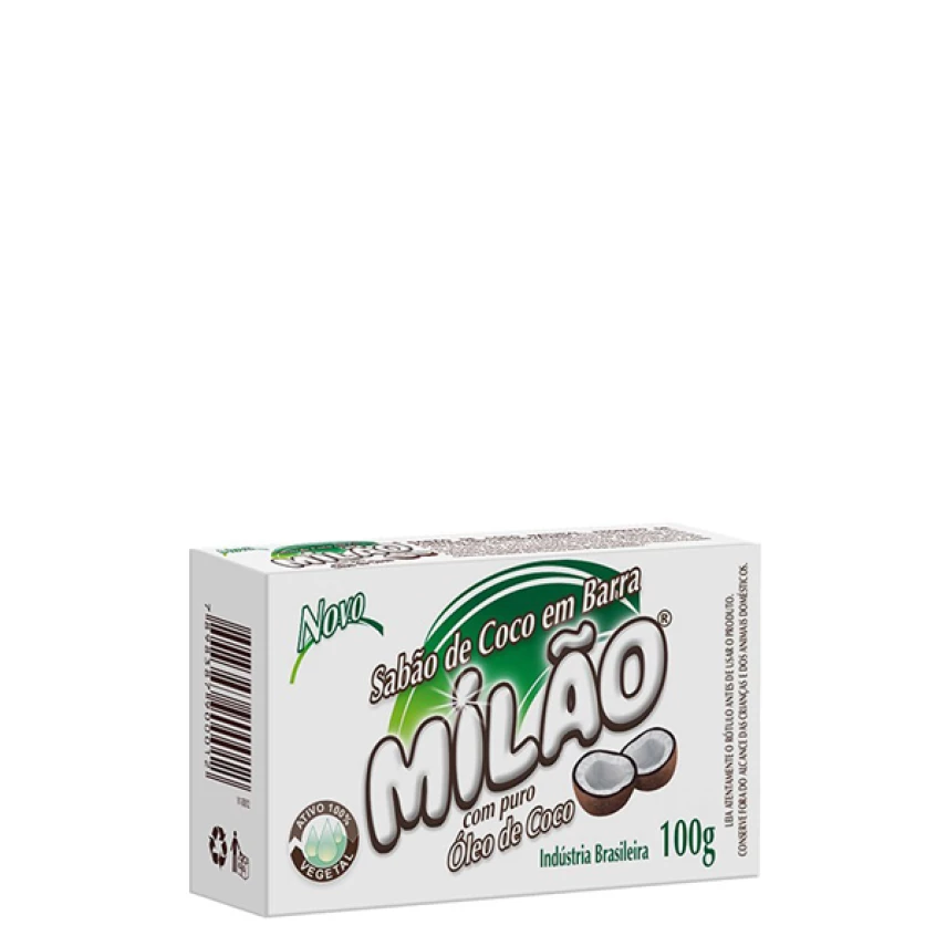 SABAO EM BARRA COCO MILAO 100G
