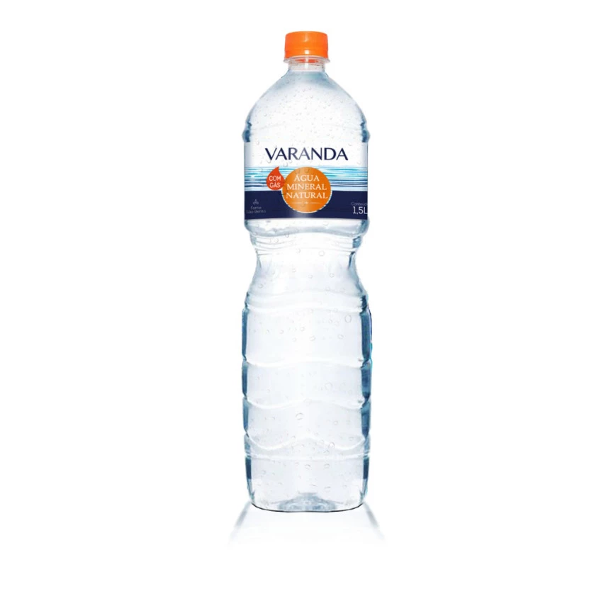 Água Mineral Natural Com Gás VARANDA 1,5l