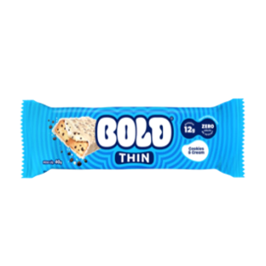 Barra de Proteína de Cookies e Cream BOLD 40g