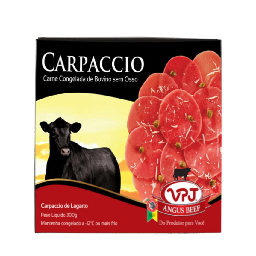 Carpaccio de Lagarto Angus Prime VPJ 300g