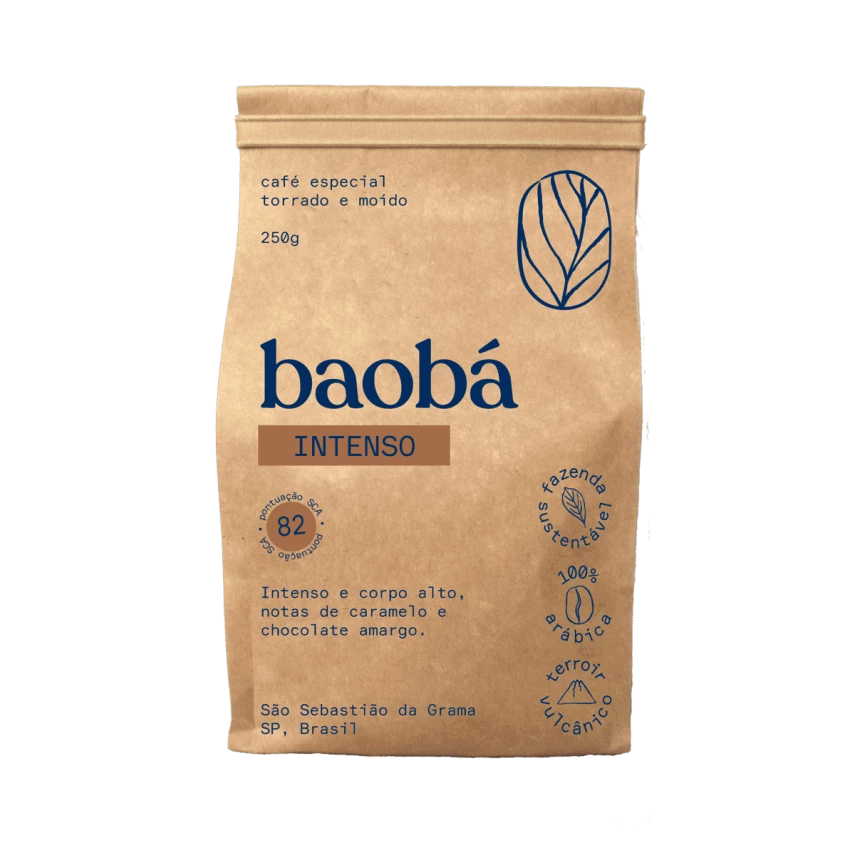CAFE BAOBA ESPECIAL INTENSO MOIDO 250G