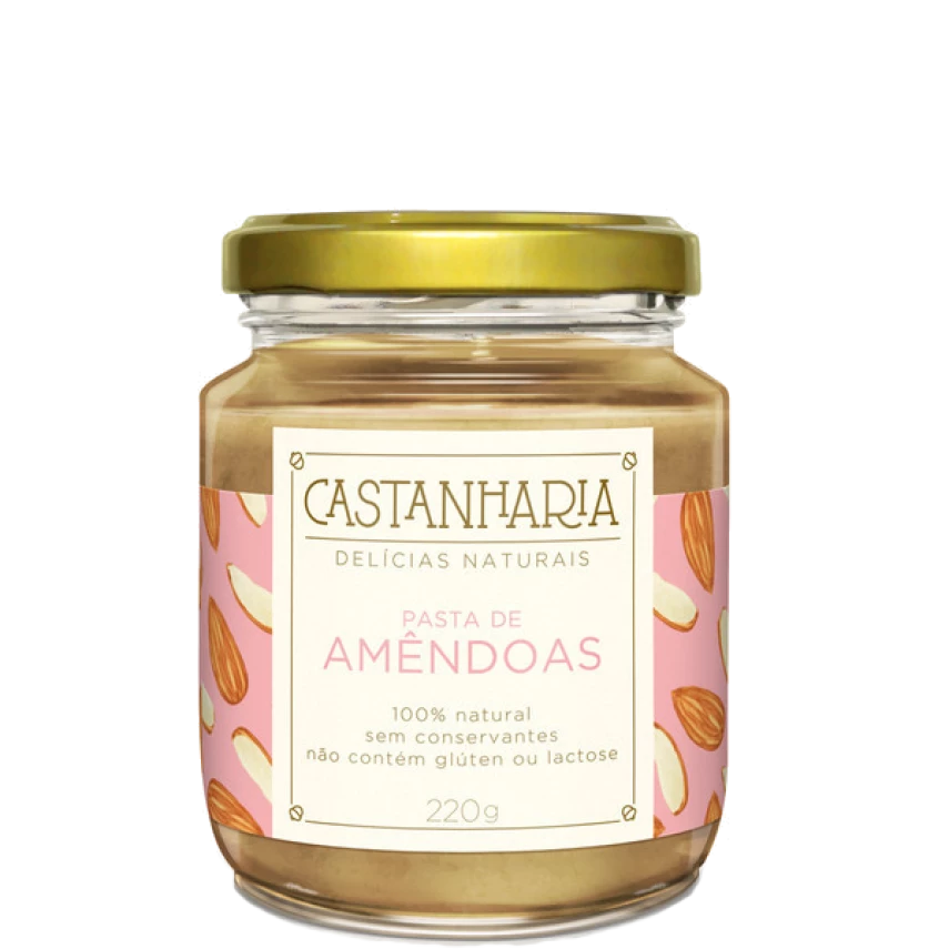 PASTA DE AMENDOA CASTANHARIA 220G