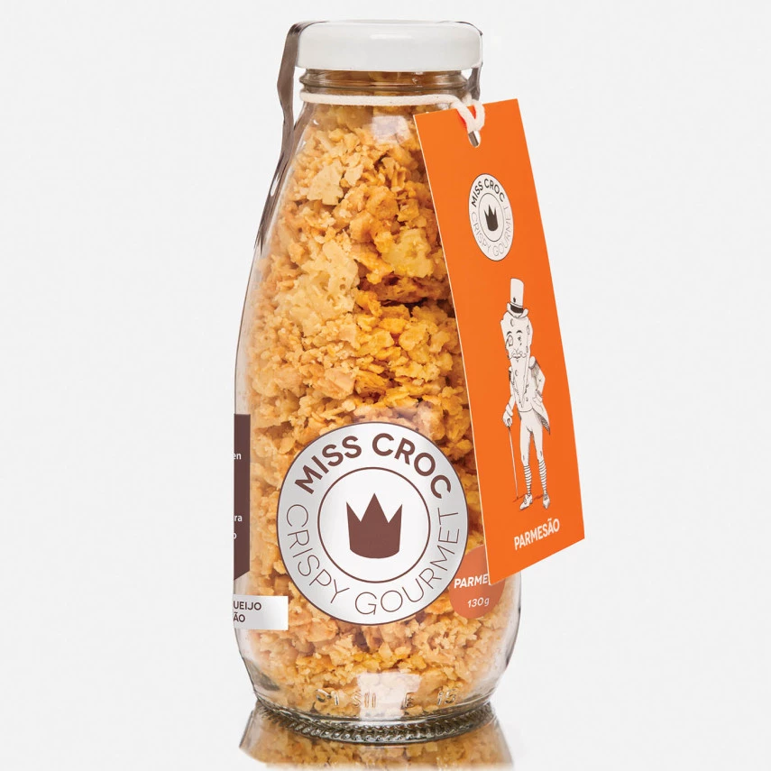 Mix de Grãos e Cereais com Parmesão MISS CROC 130g