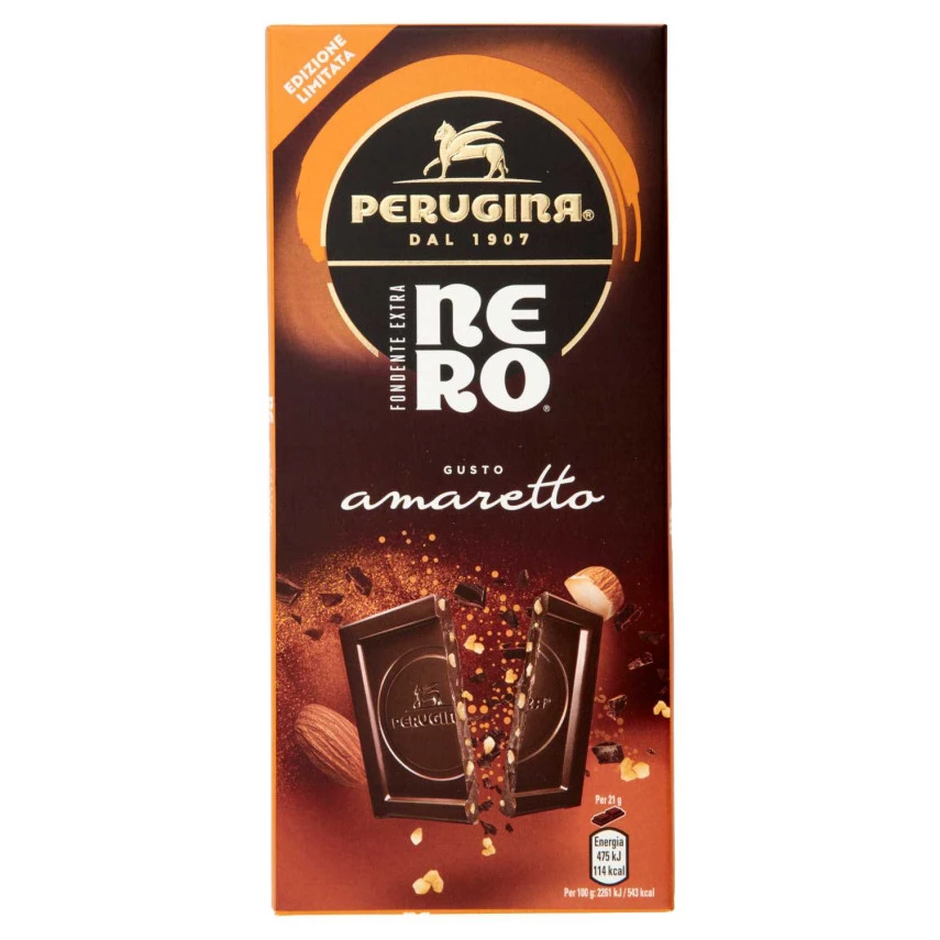 Chocolate Nero Amaretto Ita PERUGINA 85G