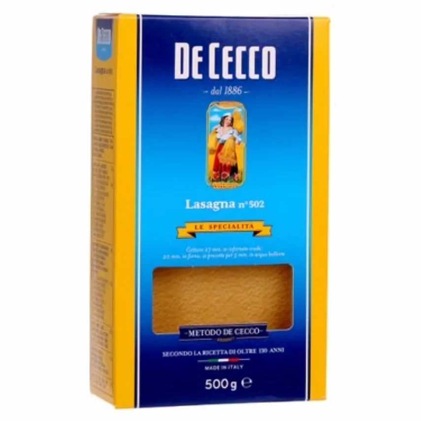 Lasanha Italiana DE CECCO 500g