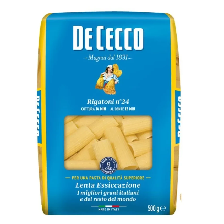Macarrão Rigatoni DE CECCO 500g