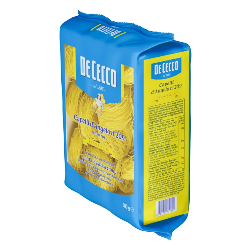 Macarrão Capelli D’angelo 209 DE CECCO 500g