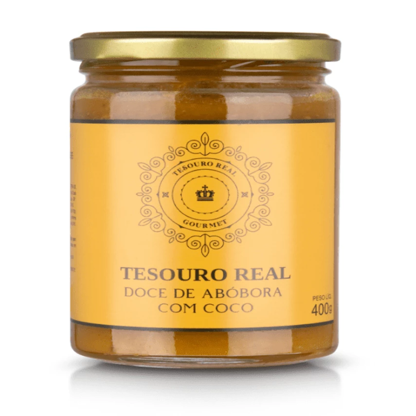 Doce Abóbora Com Côco TESOURO REAL 400g
