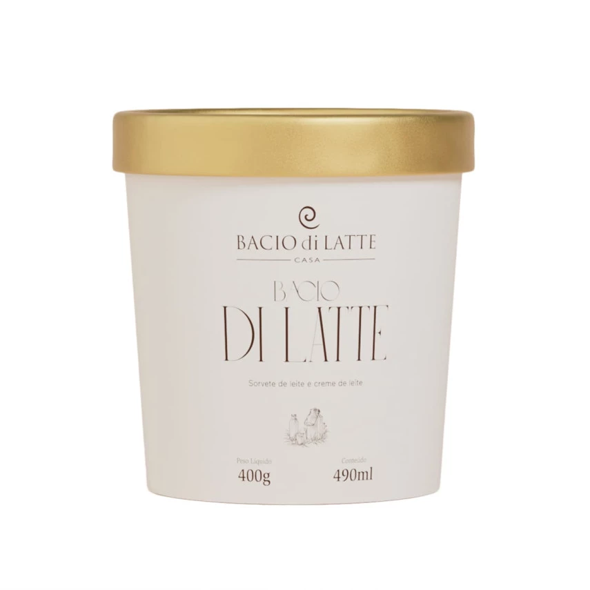 Sorvete Bacio di Latte BACIO DI LATTE 490ml