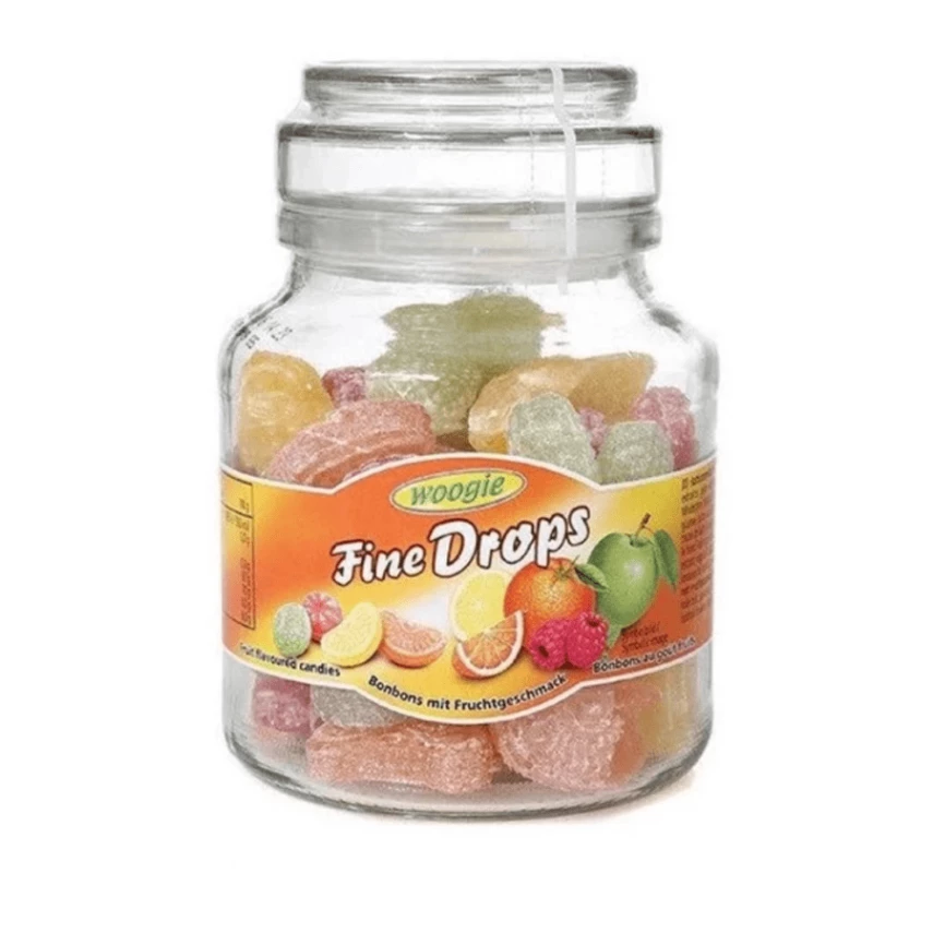 BALA FRUTAS SORTIDAS WOOGIE 300G