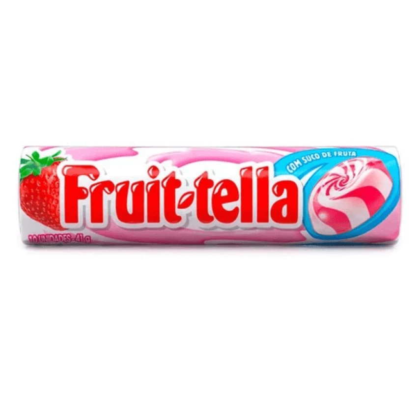 Bala de Morango FRUIT-TELLA 41g