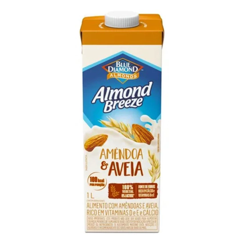 Bebida de Amêndoa e Aveia ALMOND BREEZE 1l