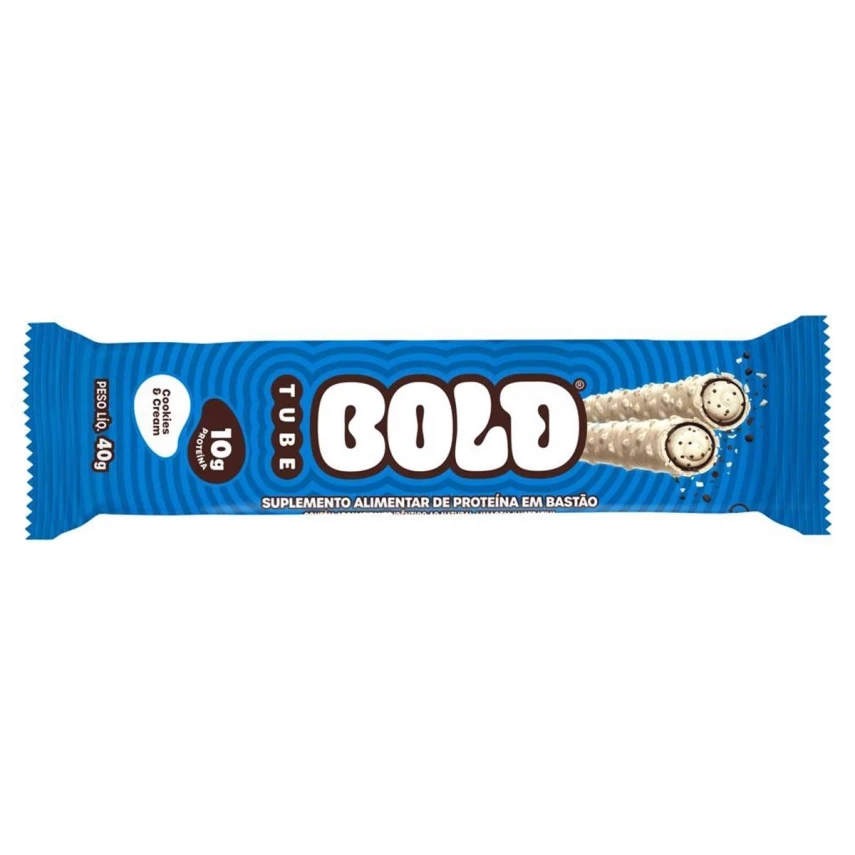 Barra de Proteína Tube de Cookies BOLD 40g