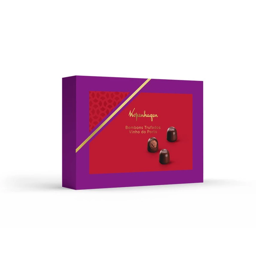 Bombom Trufado Vinho do Porto KOPENHAGEN 180g