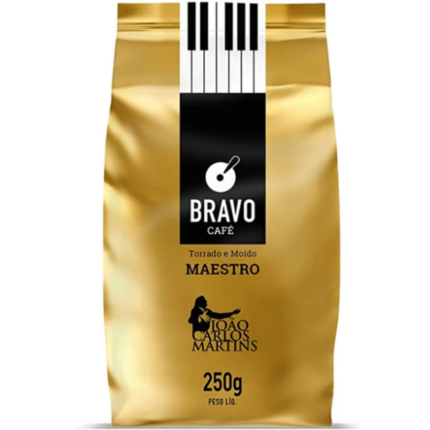 Café Torrado e Moído Maestro BRAVO CAFÉ 250g