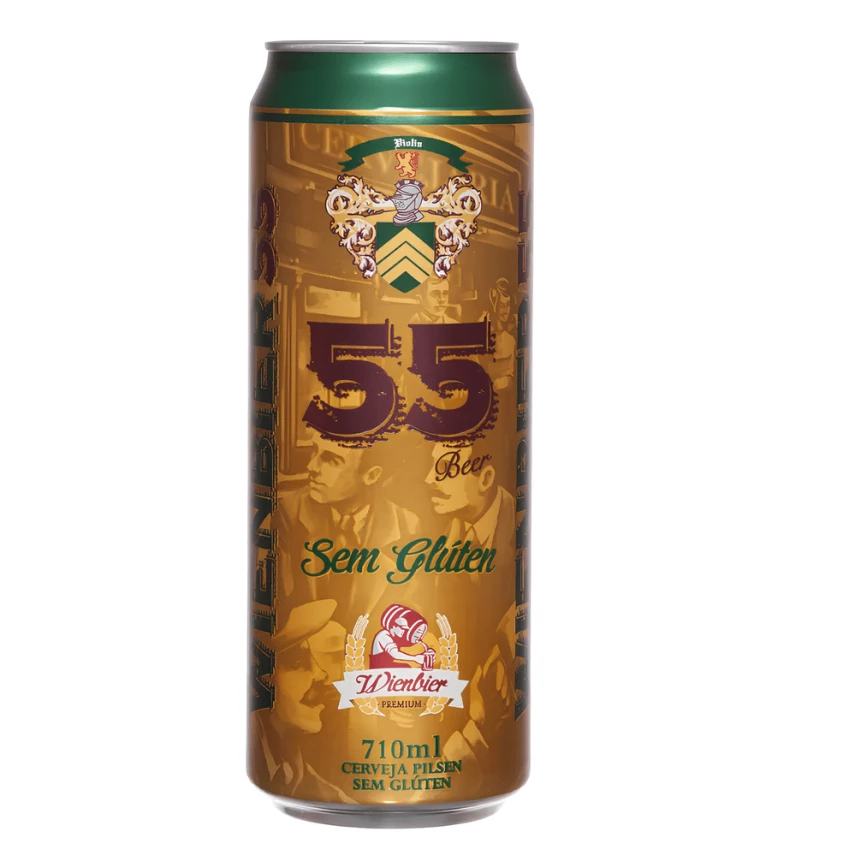Cerveja Sem Glúten 55 WIENBIER 710ml