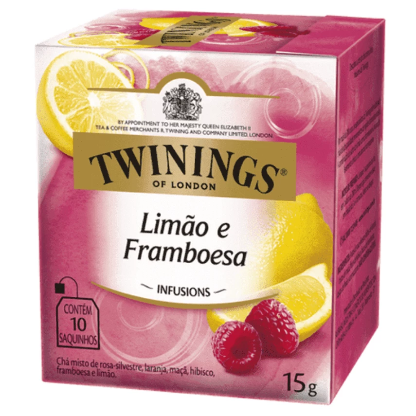 Chá Limão e Framboesa TWININGS 15g