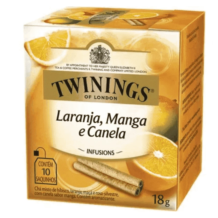 Chá Laranja Manga Canela TWININGS 18g