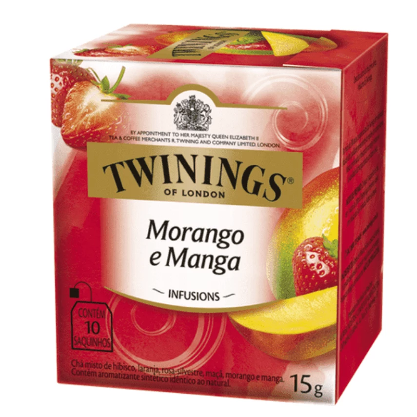 Chá Morango e Manga TWININGS 15g