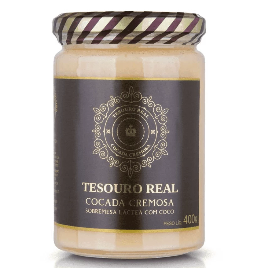 Cocada Cremosa TESOURO REAL 400g