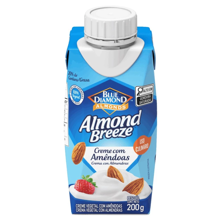 Creme com Amêndoas ALMOND BREEZE 200ml
