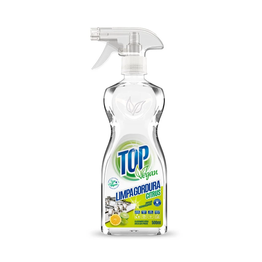 Limpa Gordura Spray Citrus TOP VEGAN 500ml